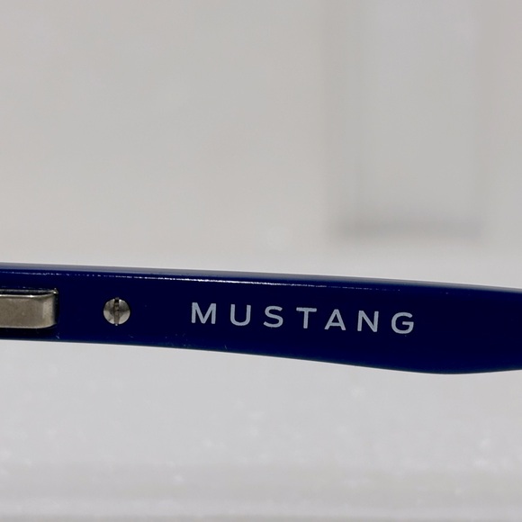 Mustang Eyeglass Frame  1918 Ebony Deep Blue - Picture 13 of 15
